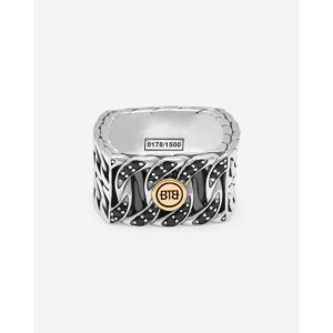 Buddha to Buddha Esther Double Black Limited Ring
