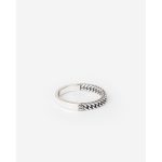 Buddha to Buddha Esther Mini Dual Ring Zilver