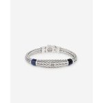 Buddha to Buddha Armband Ellen XS Stone Tigereye Navy