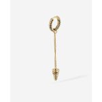 Buddha to Buddha Oorbel Ben 14kt Goud Single Piece