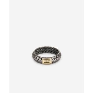 Buddha to Buddha Ben XS Ring Black Rhodium Shine Goud 14kt