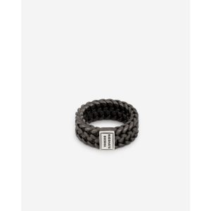 Buddha to Buddha Ring Julius Zwart Rhodium Zilver
