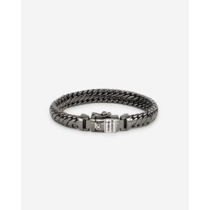Buddha to Buddha Armband Ben XS Zwart Rhodium Shine Zilver