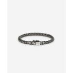 Buddha to Buddha Katja XS Bracelet Black Rhodium Shine Silver
