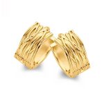 Casa Jewelry Oorsieraad Creool Wikkel Goud