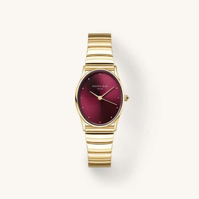 Rosefield Oval Burgundy