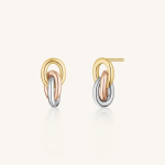 Rosefield  3 Rings Earrings