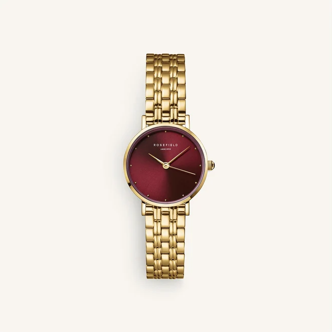 Rosefield Small Edit Burgundy
