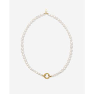 Buddha to Buddha Barbara XS Parel Ketting Verguld