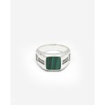 Buddha to Buddha Tannguh Small Ring Malachite Zilver