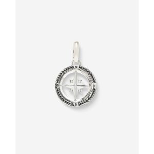 Buddha to Buddha Barbara Mini Kompas Hanger Zilver