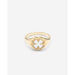 Buddha to Buddha Katja Klaver Zegelring Mother of Pearl Verguld