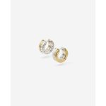 Buddha to Buddha Barbara Dual Hoops Set Zilver Verguld