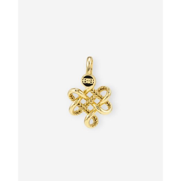 Buddha to Buddha Endless Knot XS Pendant Gold Vermeil