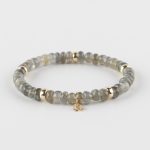 Y&G Jewelry edelstenen armband | donker labradoriet