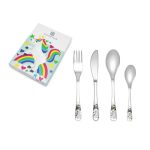 Zilverstad Kinderbestek Eenhoorn