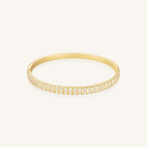 Rosefield  Striped Pave Bangle