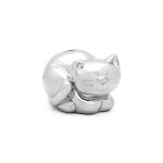 Zilverstad Spaarpot Poes