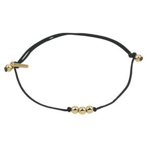 JeBow Jewels Armband Katoen Bolletjes