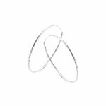 Casa Jewelry Oorsieraad Tuscana Zilver 20mm