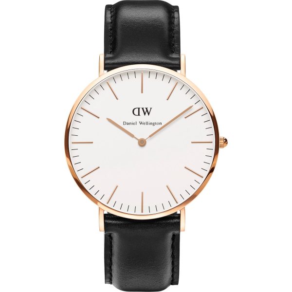 Daniel Wellington heren horloge Classic Sheffield Roségoud 40mm