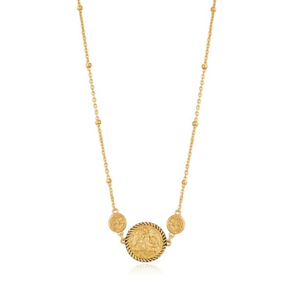 Ania Haie Gold Digger Ketting - Goudkleurig - 43 cm