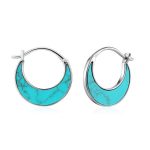 Ania Haie Tidal Turquoise Crescent Earrings