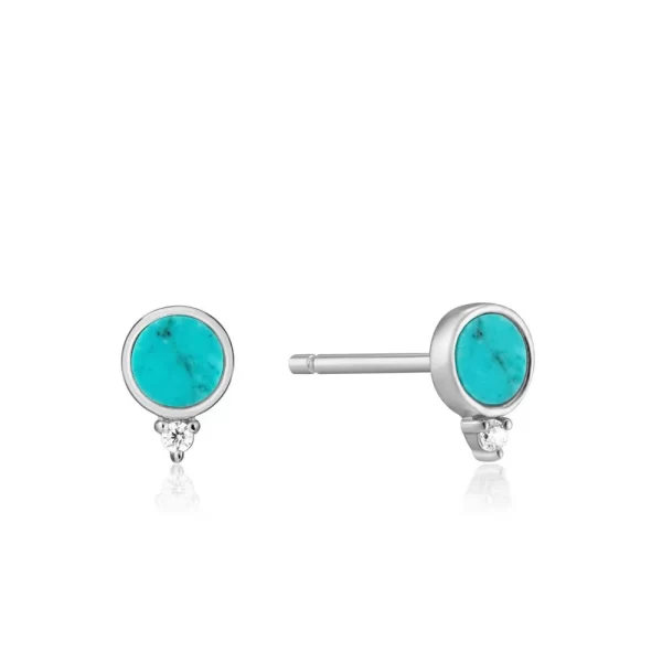 Ania Haie Turquoise Stud Earrings
