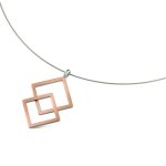 Boccia Titanium Figura Hanger Roségoud 07020-03