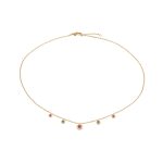 Boccia Titanium Ketting Goud 08054-03