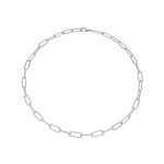 Boccia Titanium Ketting Zilver 08059-01