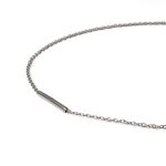 Boccia Titanium kettting 45 cm Zilver 0819-0145