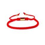Caviar Collection armband Neon x Red