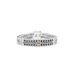Buddha to Buddha Esther Double Mini Limited Bracelet Zilver Goud 14kt