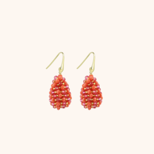 LOTT GIOIELLI - Gemixt Oranje Oorbellen Amy Cone XS