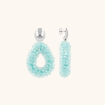 LOTT GIOIELLI - Blauwe Oorbellen Berry druppel S