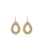 LOTT GIOIELLI - Beige Oorbellen Berry Drop L