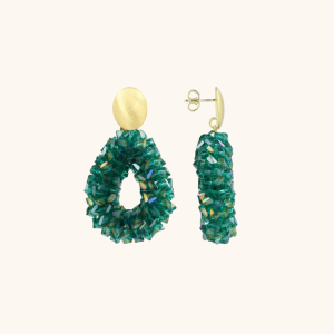 LOTT GIOIELLI - Emerald Oorbellen Marieke Druppel S Raw