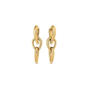 Calvin Klein Oorhanger - Staal - 5cm