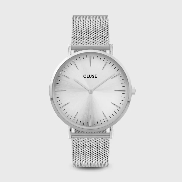 Cluse Boho Chic Mesh Full Silver