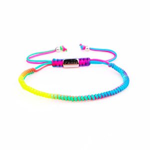 Caviar Collection armband Neon x Rainbow