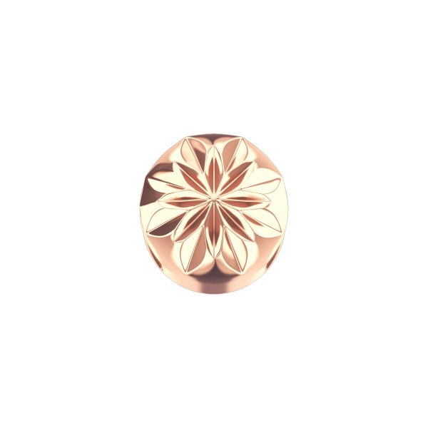 Elements Rose Gold Round Griffe DCHF5499