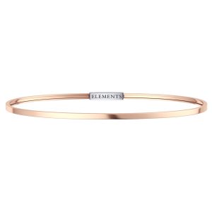 Elements Rose Silver Bangle DFBF4109