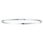 Elements White Silver Bangle DFBF4108