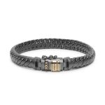 Buddha to Buddha Armband Ben XS Black Rhodium Gold