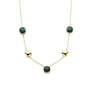 JeBow Jewels Collier Malachiet