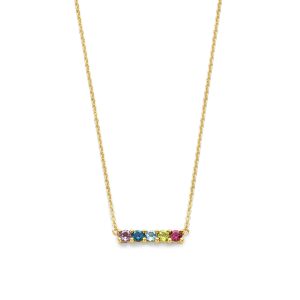 JeBow Jewels Collier Natuurlijke Kleurstenen