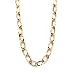 JeBow Jewels Collier Paperclip Ronde Buis