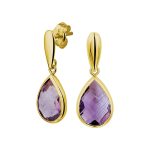 JeBow Jewels Oorhangers Amethist 2.29Ct