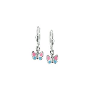 JeBow Jewels Oorhangers Vlinder Brisur Haak